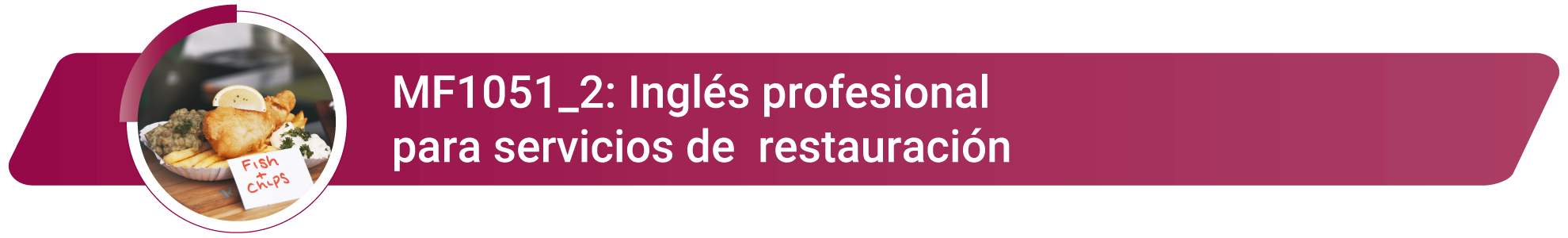 MF1051_2 - Inglés profesional para servicios de restauración