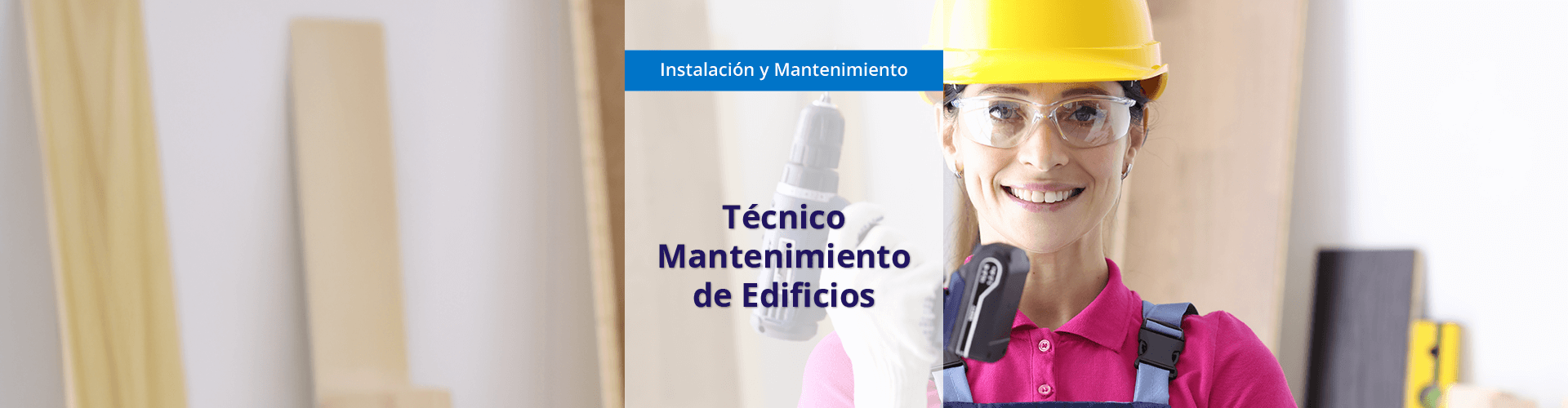 Técnico en mantenimiento de edificios